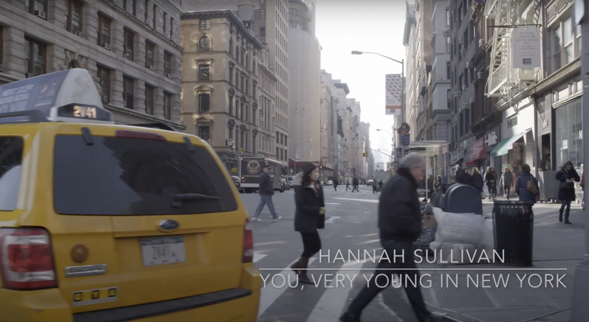 'You, Very Young in New York' | Hannah Sullivan