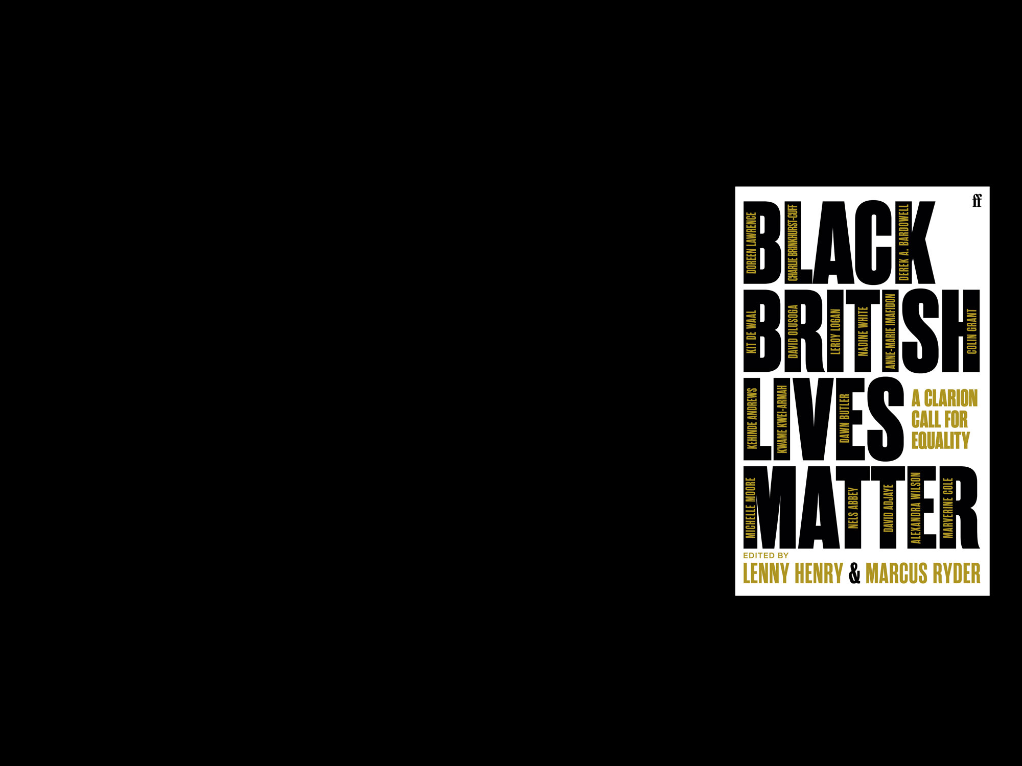 Graphic for Black British Lives Matter