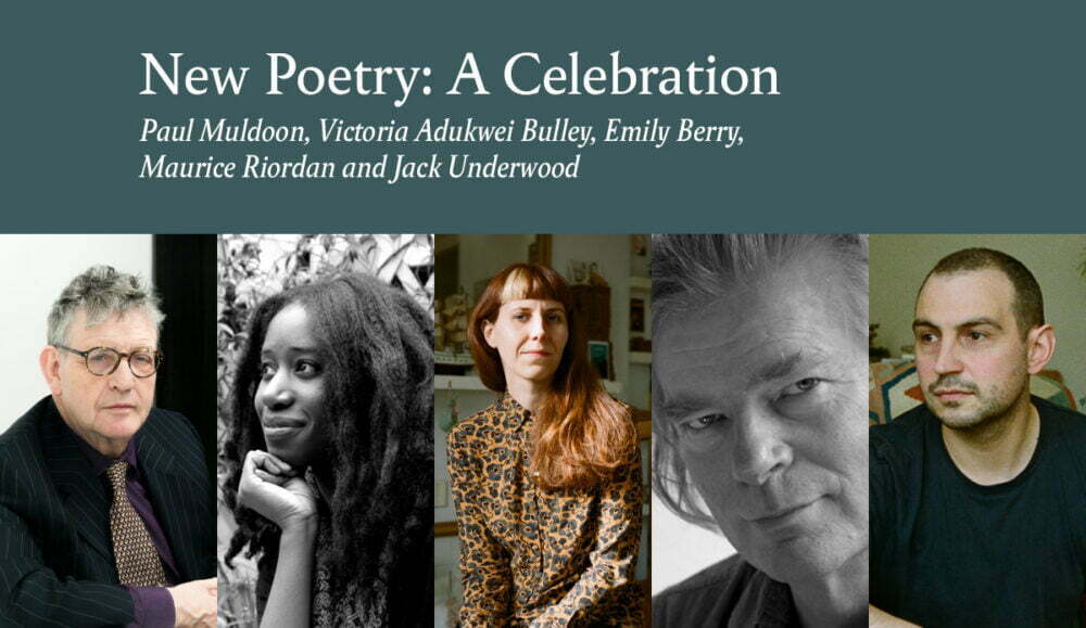 Event – New Poetry: A Celebration